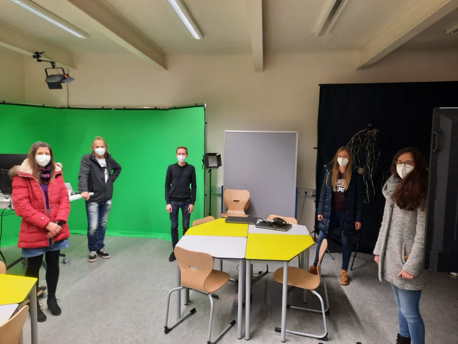 Erster Besuch im Studio für Innovative Lehre