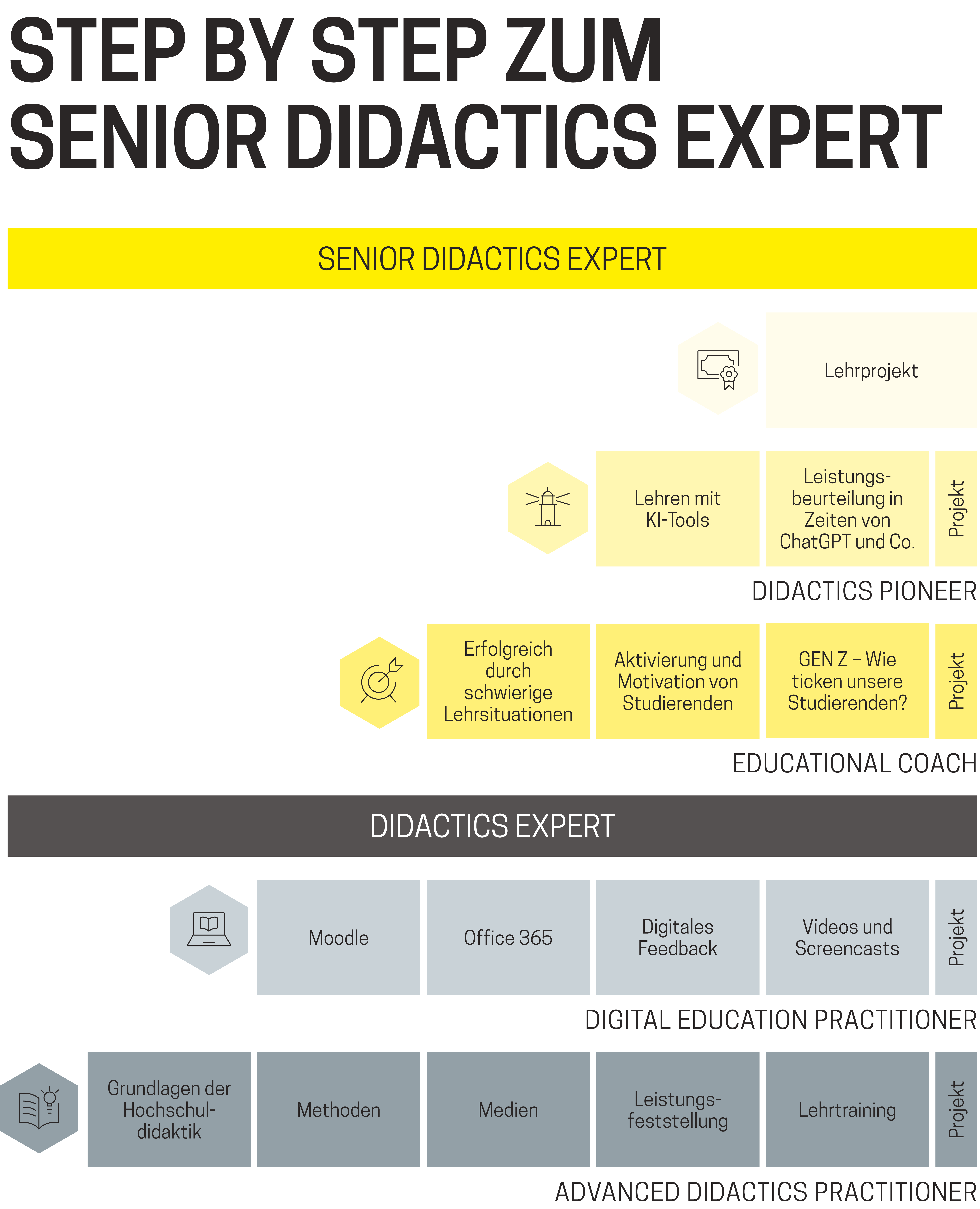 STEP BY STEP ZUM SENIOR DIDACTICS EXPERT