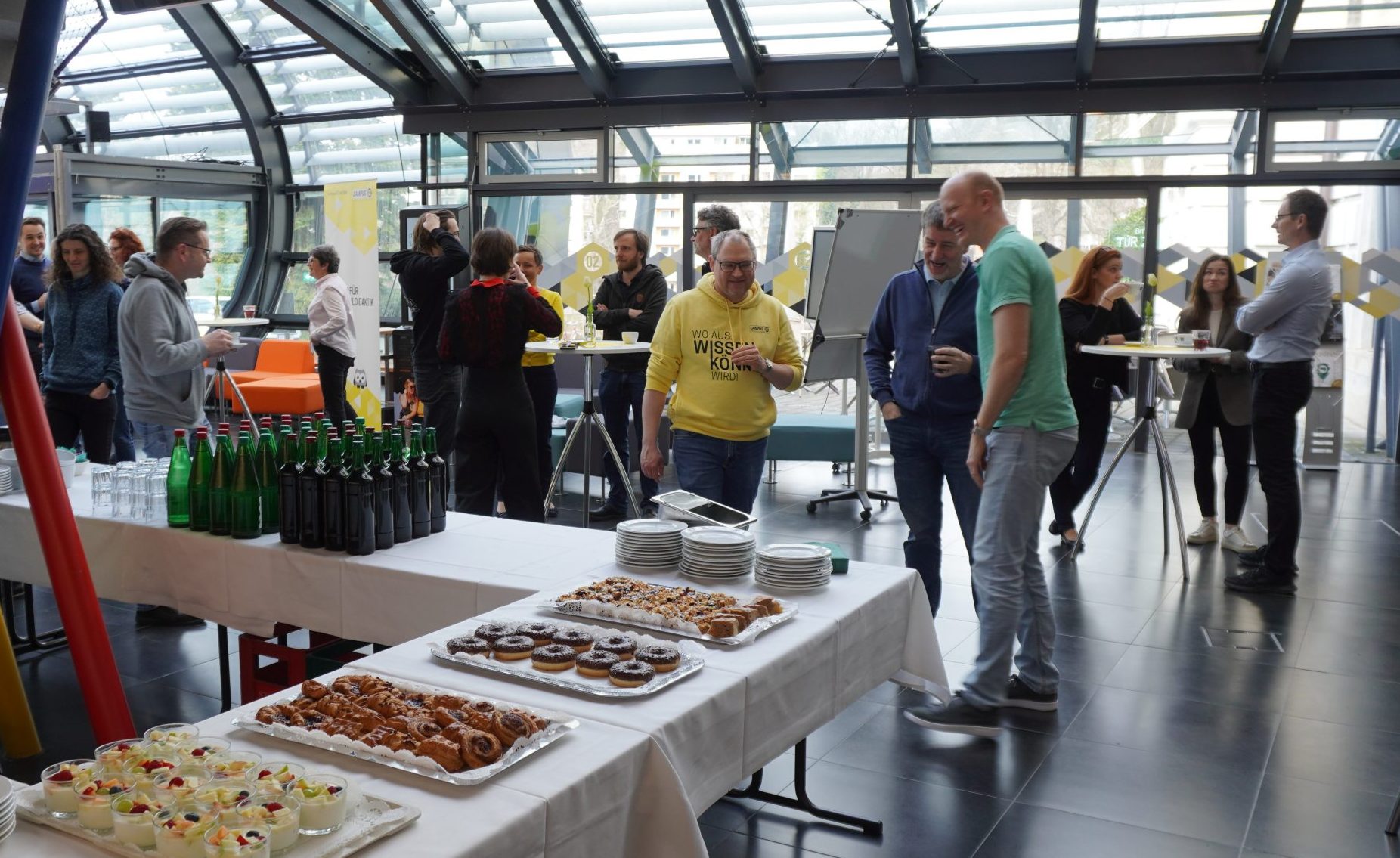 Impressionen vom zweiten Didaktik Frühstück