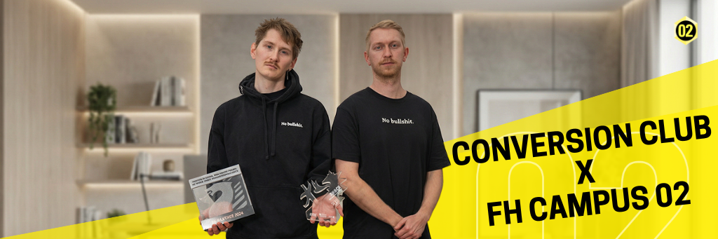 Fabio Steiner und Dominik Jöbstl Mitbegründer von Conversion Club