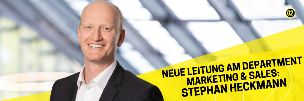 Neue Leitung am Department Marketing & Sales: Stephan Heckmann
