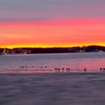 Sonnenuntergang am See