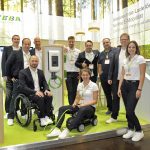KEBA-Team bei Messestand