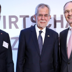 Moschig mit Bundespräsident Van der Bellen