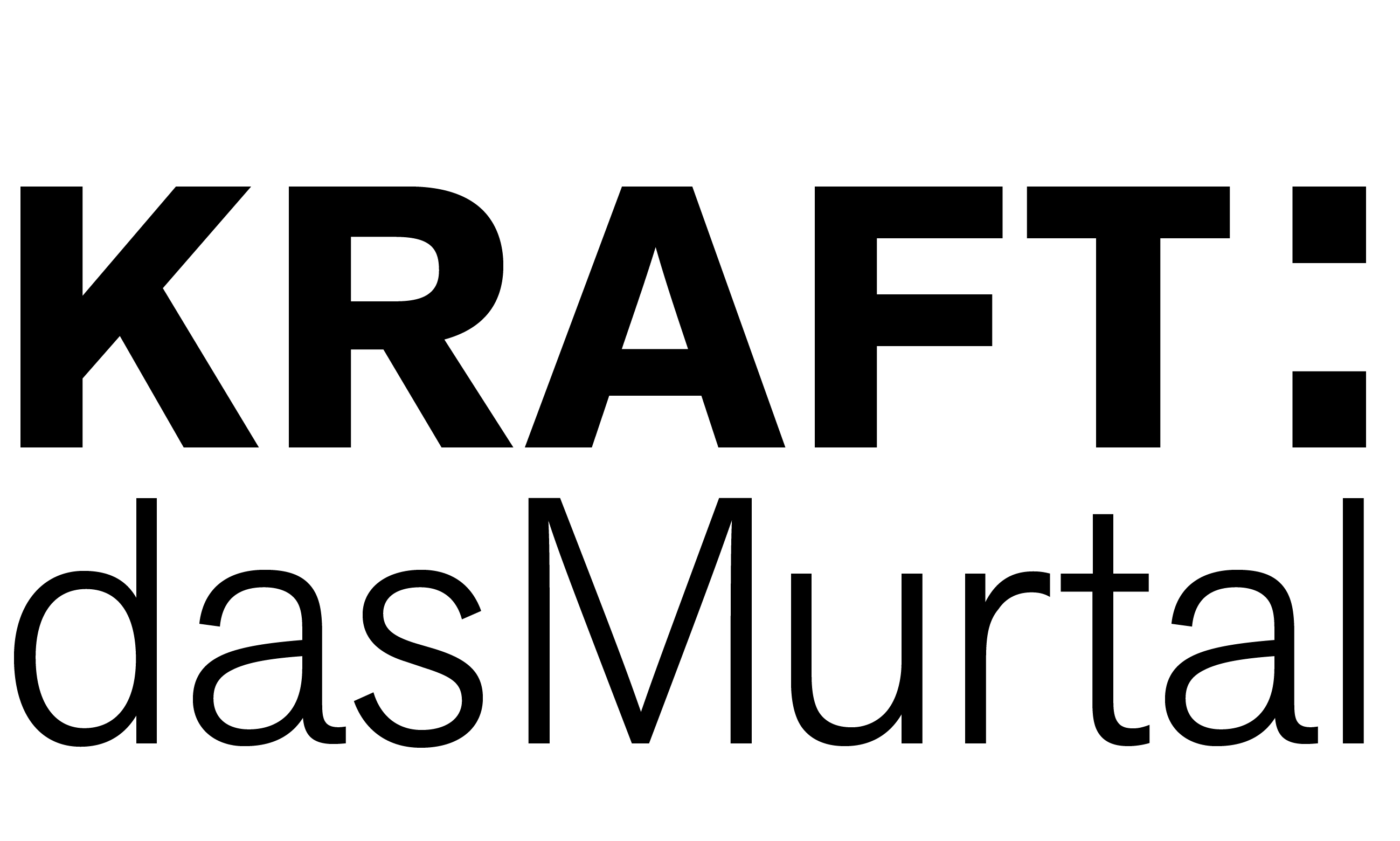 Kraft das Murtal KDM Logo-zweizeilig-schwarz