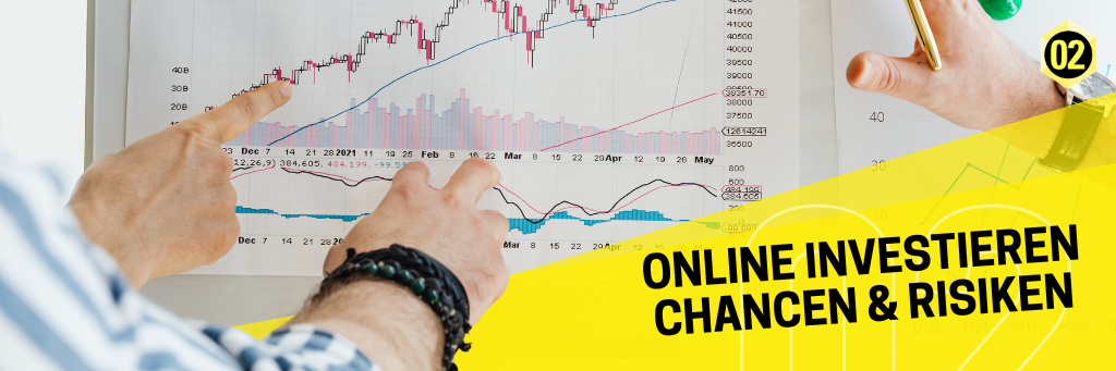 Zwei Personen analysieren die Investmenttrends