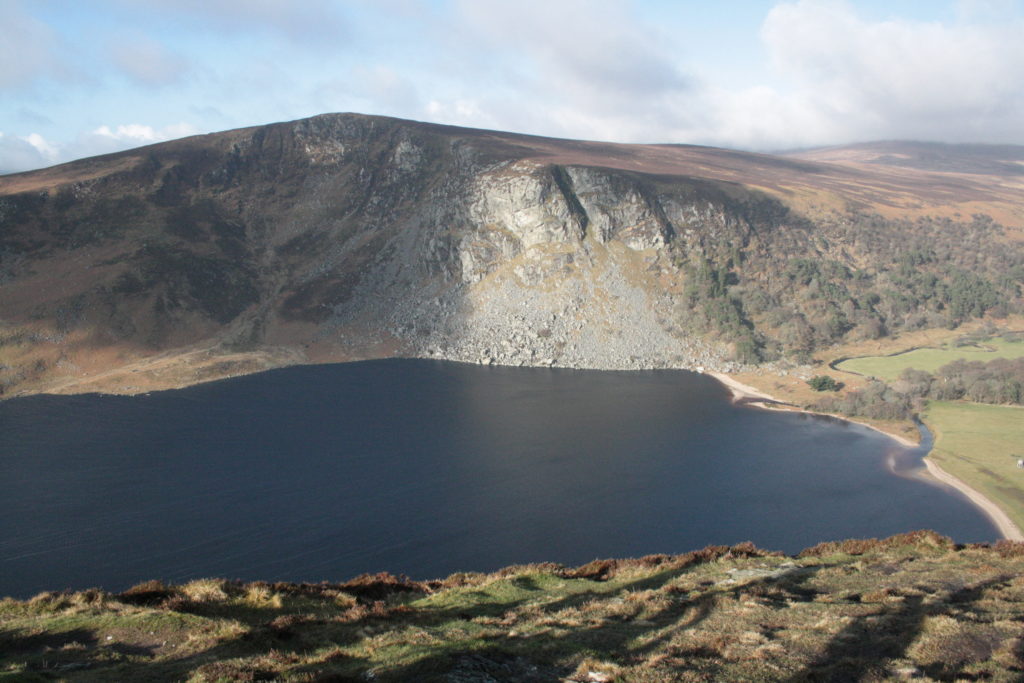 Der Guinness Lake in den Wicklow Mountains