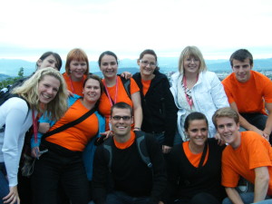 Gruppenfoto von Summer School Ljubljana
