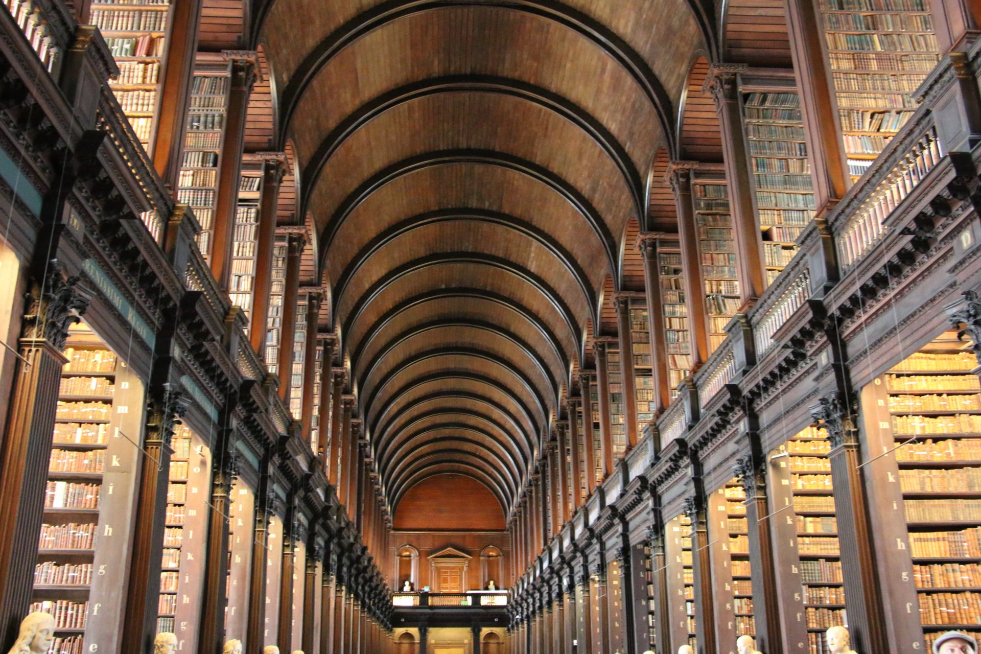 Bibliothek im Trinity Collage