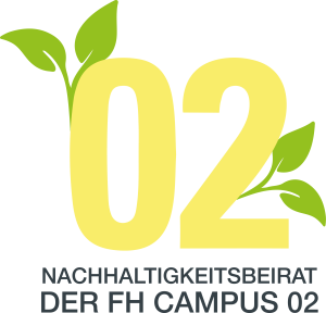 Logo unserers FH CAMPUS 02 Nachhaltigkeitsbeirats