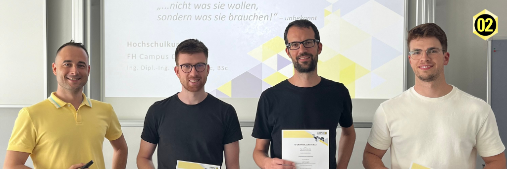 Absolventen Zertifikatslehrgang Software Manager an der FH CAMPUS 02