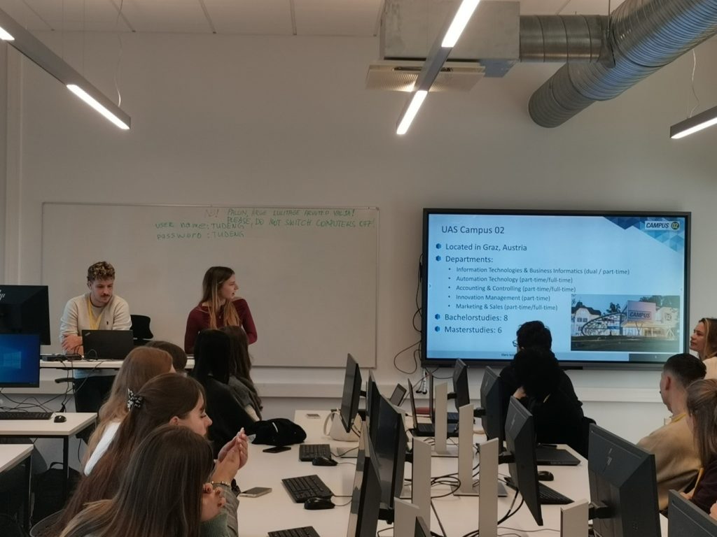 Studierende beim Blended Intensive Program in Tallinn