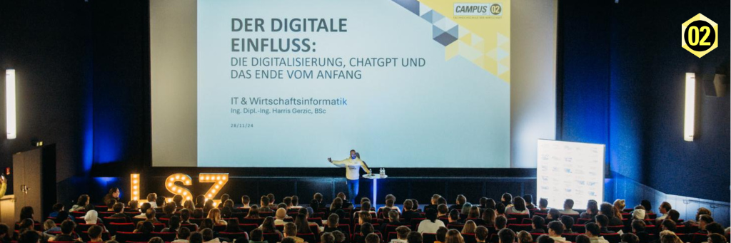 Talents for IT Future_Kinosaal_Leinwand_Der digitale EInfluss_Headerbild