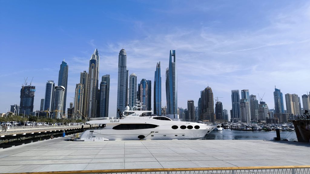 Yacht in Dubai