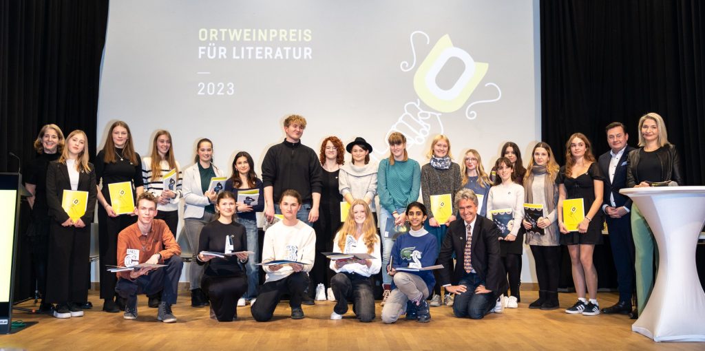Verleihung des Ortweinpreises für Literatur 2023