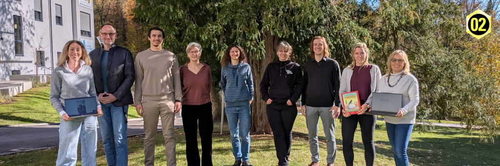 Gruppenfoto des Projektteams