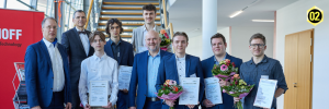 Absolventen der Automatisierungstechnik feiern AALE-Erfolg