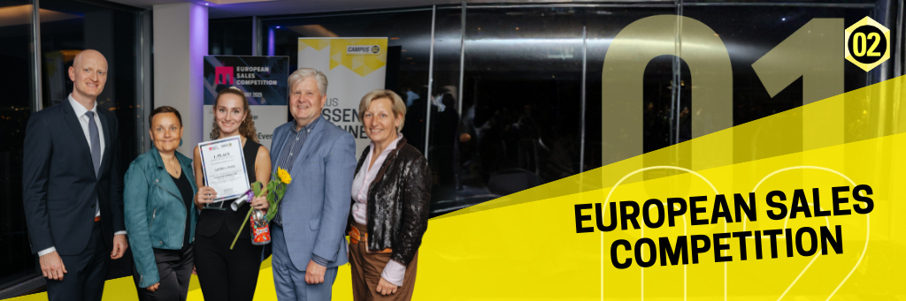 European Sales Competition Gewinnerin