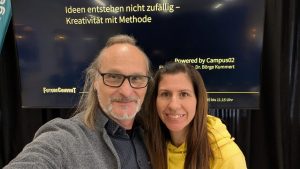 Börge Kummert und Sandra Pilch beim Future Convent