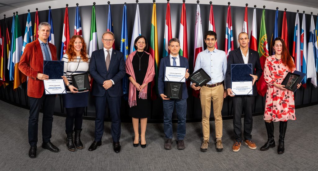 Gruppenfoto bei den Innovation Awards 2023