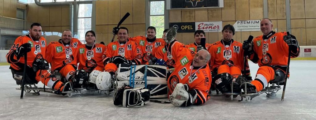 Gruppenfoto des Paralympics Team der Grazer 99ers