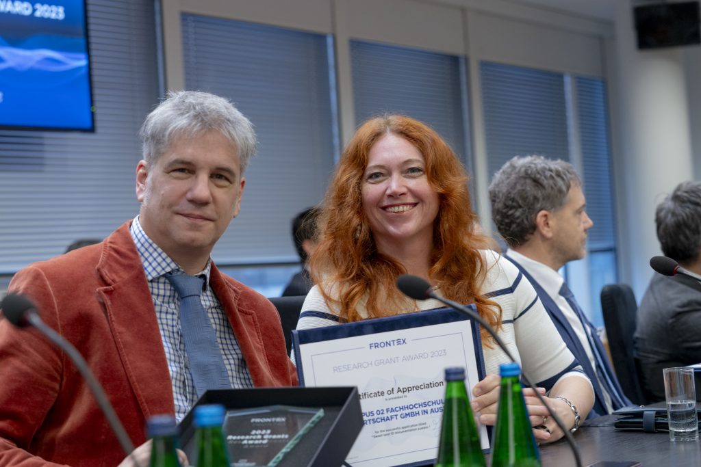 Dieter Lutzmayr und Sandra Slavinec