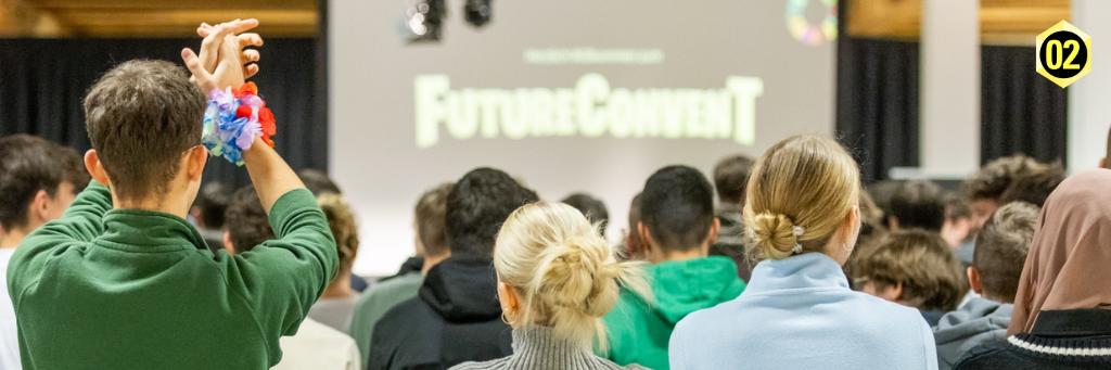 HTL Schüler und Schülerinnen beim FUTURE CONVENT