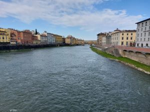 Fluss in Florenz