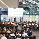 Publikum in der Aula