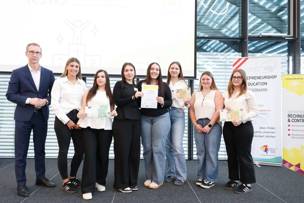 Schüßler*innen auf dem zweiten Platz der Idea Challenge 